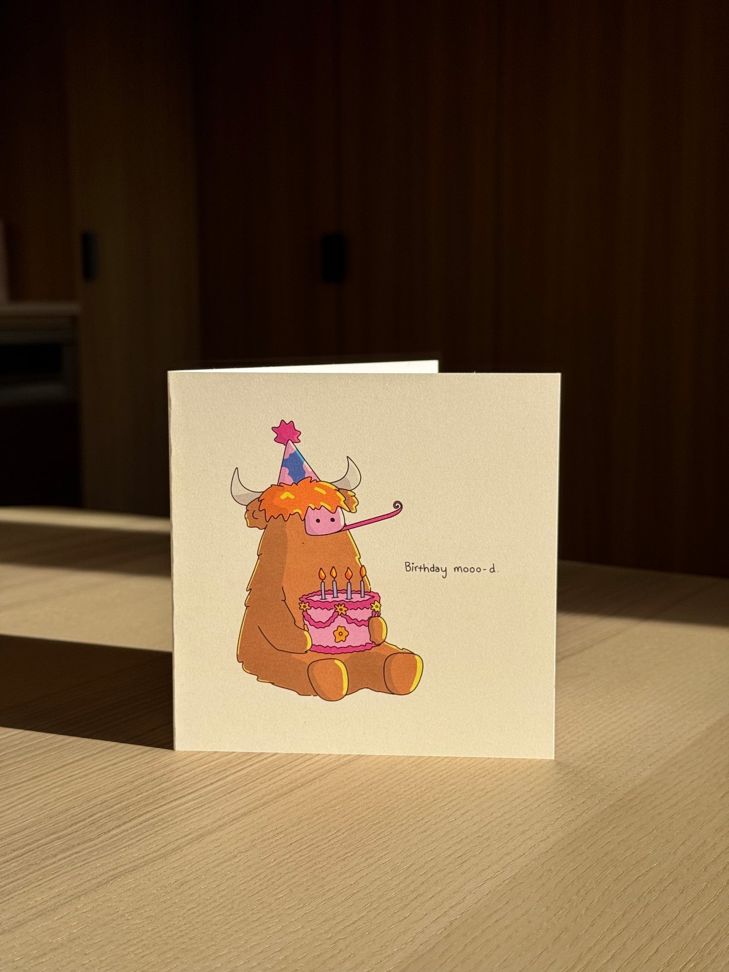 'BIRTHDAY MOOD' CARD