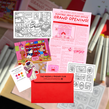 THE MEEKO & FRIENDS CLUB | A MONTHLY COLOURING CLUB