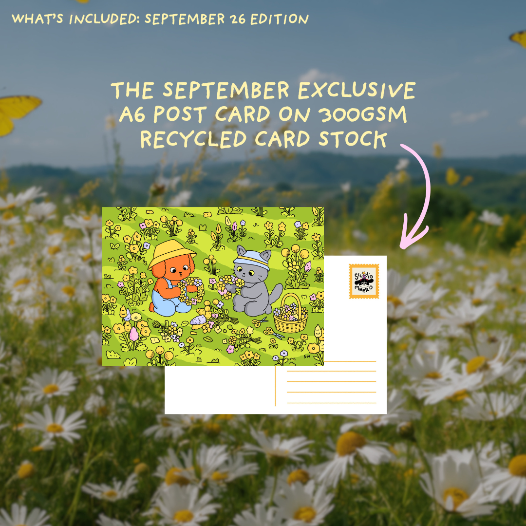 THE MEEKO & FRIENDS CLUB | A MONTHLY COLOURING CLUB