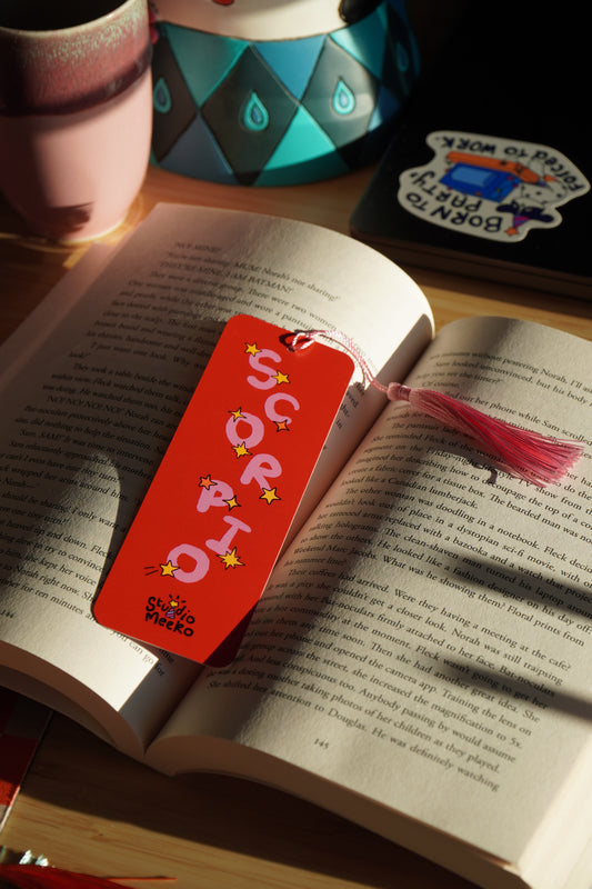 SCORPIO BOOKMARK