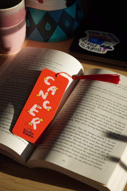 CANCER BOOKMARK