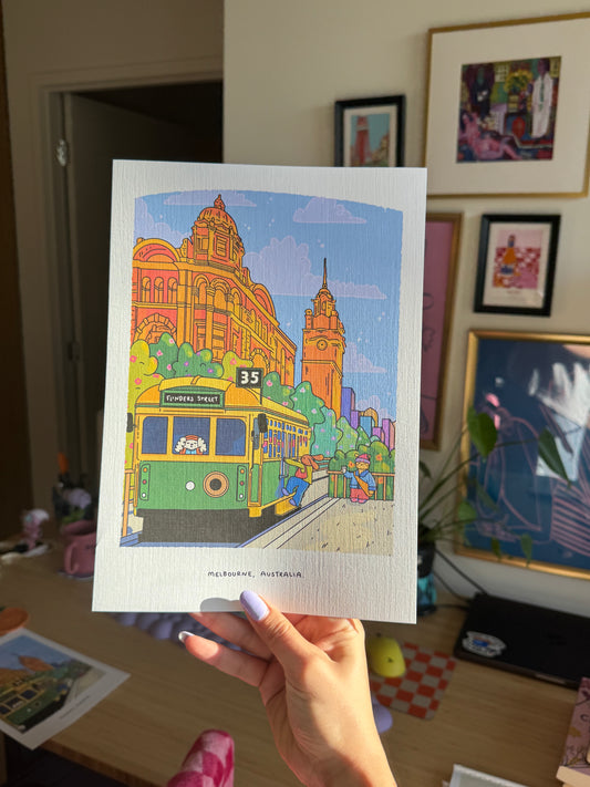 MELBOURNE PRINT