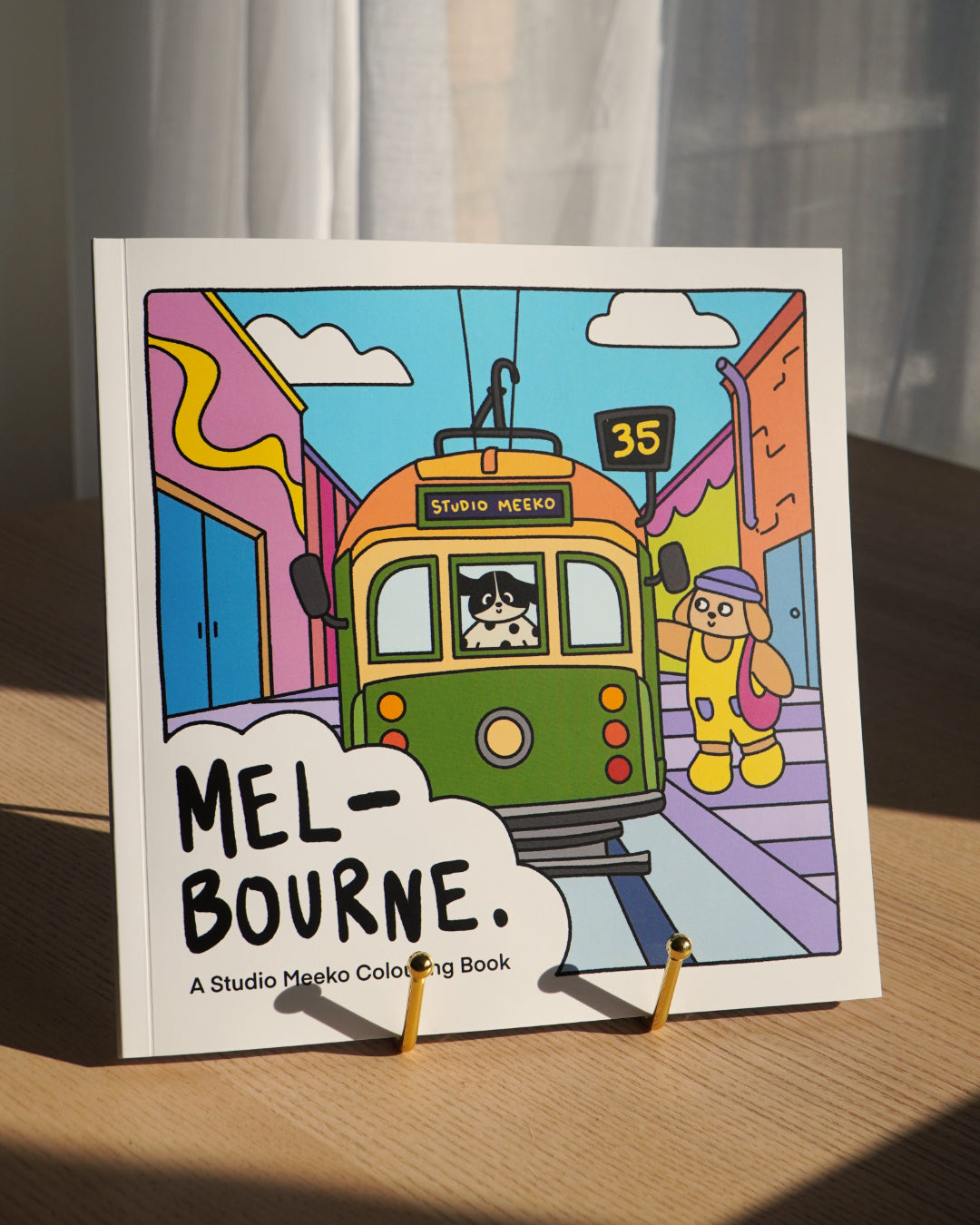 MELBOURNE COLOURING BOOK