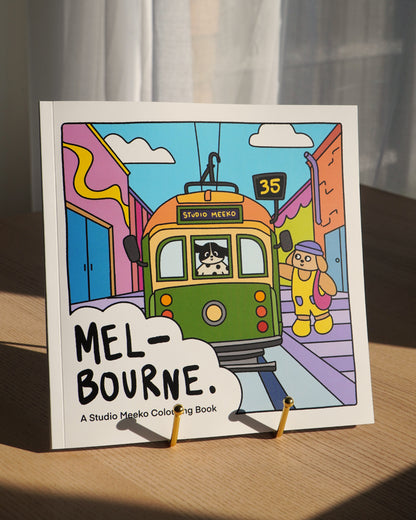 MELBOURNE COLOURING BOOK
