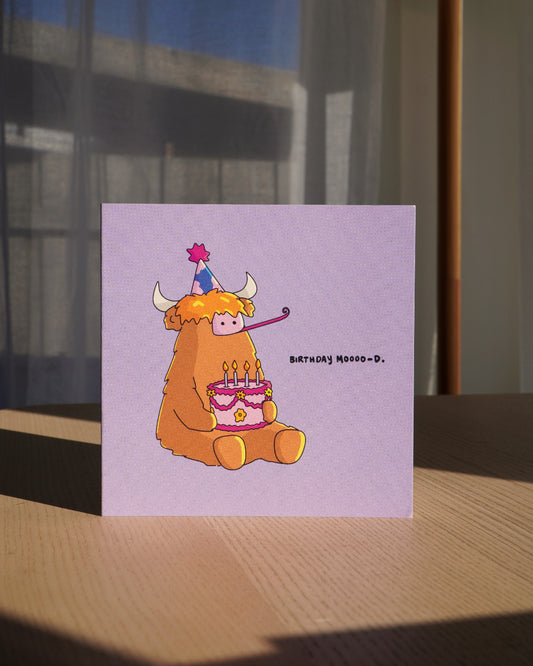 'BIRTHDAY MOOD' CARD