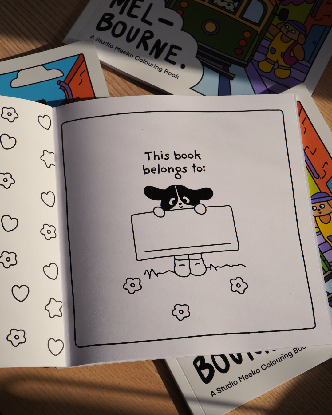 MELBOURNE COLOURING BOOK